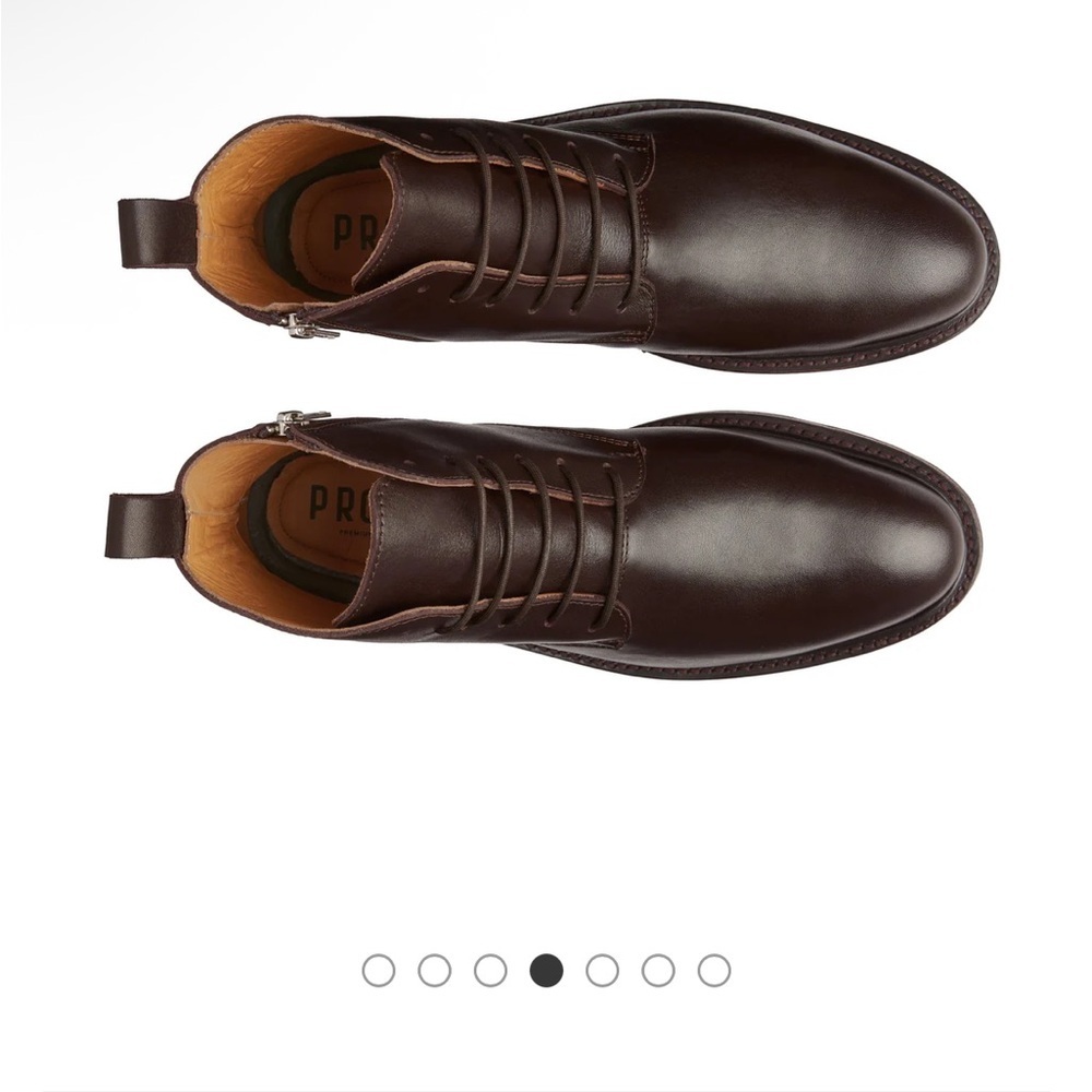 Men's Proxon Mich steel toed dark Brown Leather Boots - Picture 14 of 14